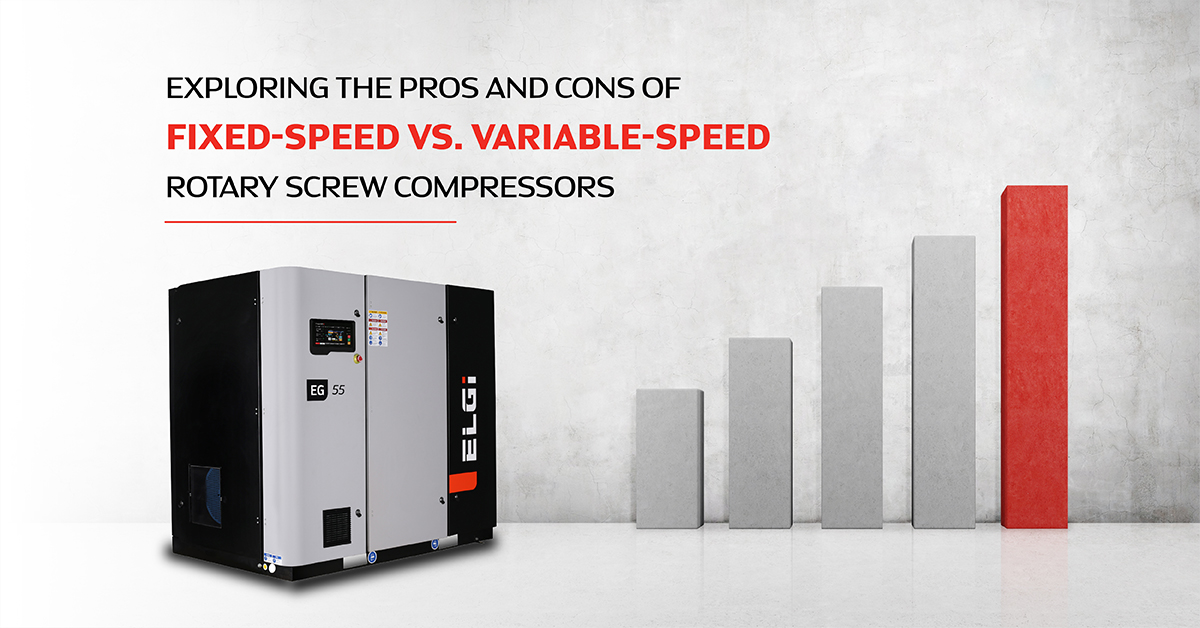 Significance of Fixed-Speed & Variable-Speed Rotary Screw Compressors